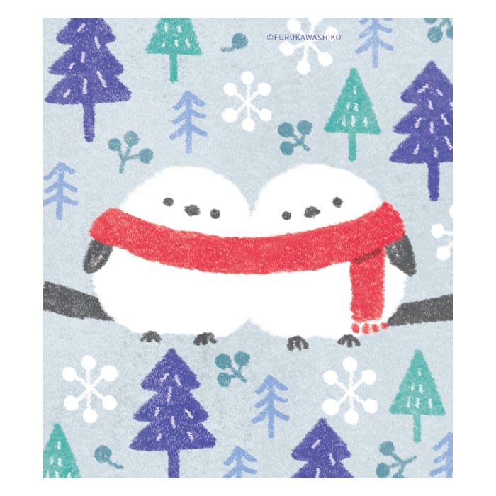 ﾒﾓﾊﾟｯﾄﾞ 雪とことり