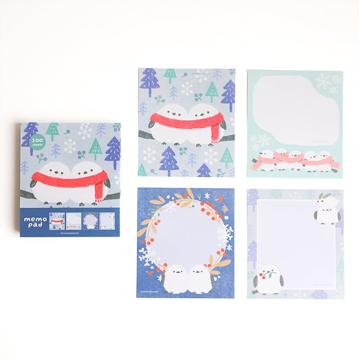 ﾒﾓﾊﾟｯﾄﾞ 雪とことり