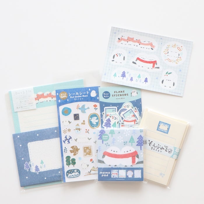 ｵﾝﾗｲﾝ限定 ｺﾝﾌﾟﾘｰﾄｾｯﾄ 雪とことり